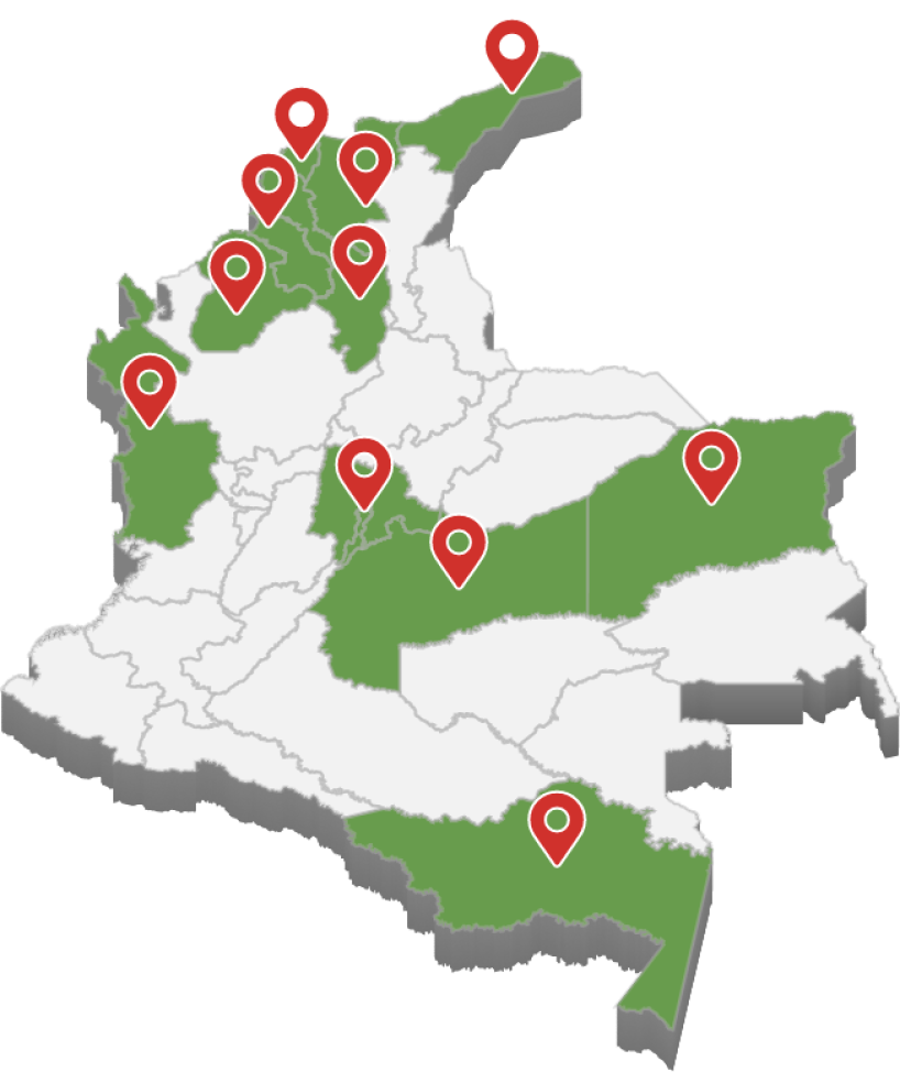 Mapa de Colombia