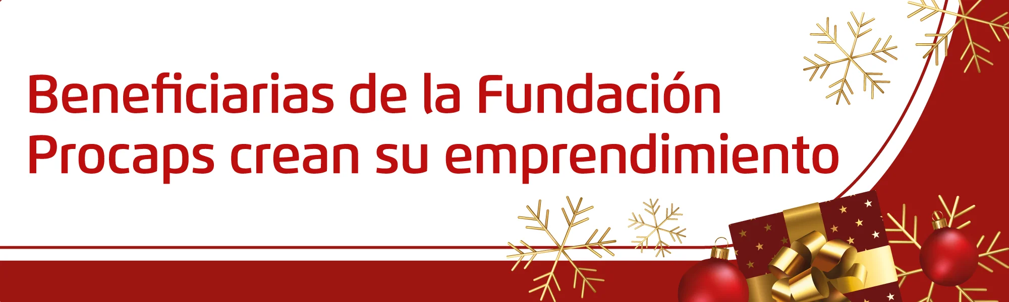 Beneficiarias de la fundación Procaps crean su emprendimiento